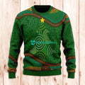 Christmas Ugly Sweater Aboriginal Art Christmas Tree Ugly Sweaters, Merry Christmas Ugly Sweaters