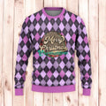 Christmas Ugly Sweater Christmas Tartan Ugly Sweaters, Merry Christmas Ugly Sweaters
