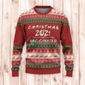 Christmas Ugly Sweater Christmas The One Where We Were Vaccinated Ugly Sweaters, Merry Christmas Ugly Sweaters