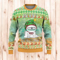 Christmas Ugly Sweater Cute Christmas Pug Dog Cartoon Ugly Sweaters, Merry Christmas Ugly Sweaters