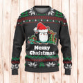 Christmas Ugly Sweater Cute Penguin Christmas Ugly Sweaters, Merry Christmas Ugly Sweaters