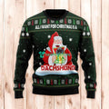 Christmas Ugly Sweater Dachshund Gift Funny Unisex Sweater Gift