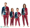 Custom Name Arizona Cardinals Cartoon Mouse Couple Christmas Matching Pajamas Set