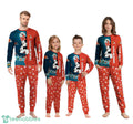 Custom Name Cleveland Browns Cartoon Mouse Couple Christmas Matching Pajamas Set