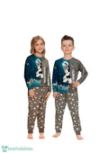 Custom Name Colorado Rockies Cartoon Mouse Couple Christmas Matching Pajamas Set