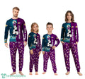 Custom Name Los Angeles Lakers Cartoon Mouse Couple Christmas Matching Pajamas Set