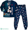 Custom Name Minnesota Twins Cartoon Mouse Couple Christmas Matching Pajamas Set