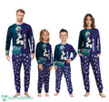 Custom Name New York Giants Cartoon Mouse Couple Christmas Matching Pajamas Set