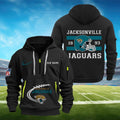 Jacksonville Custom Football Men's Tactical Quarter Zip Hoodie