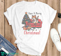 Cute Christmas Cat Sweatshirt Holiday T-shirt Hoodie Sweatshirirt