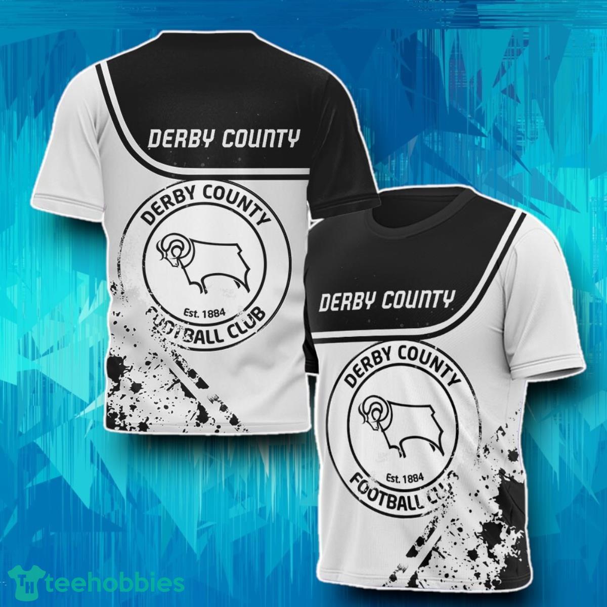 Derby County 3D T-Shirt Special Gift For Loved Ones