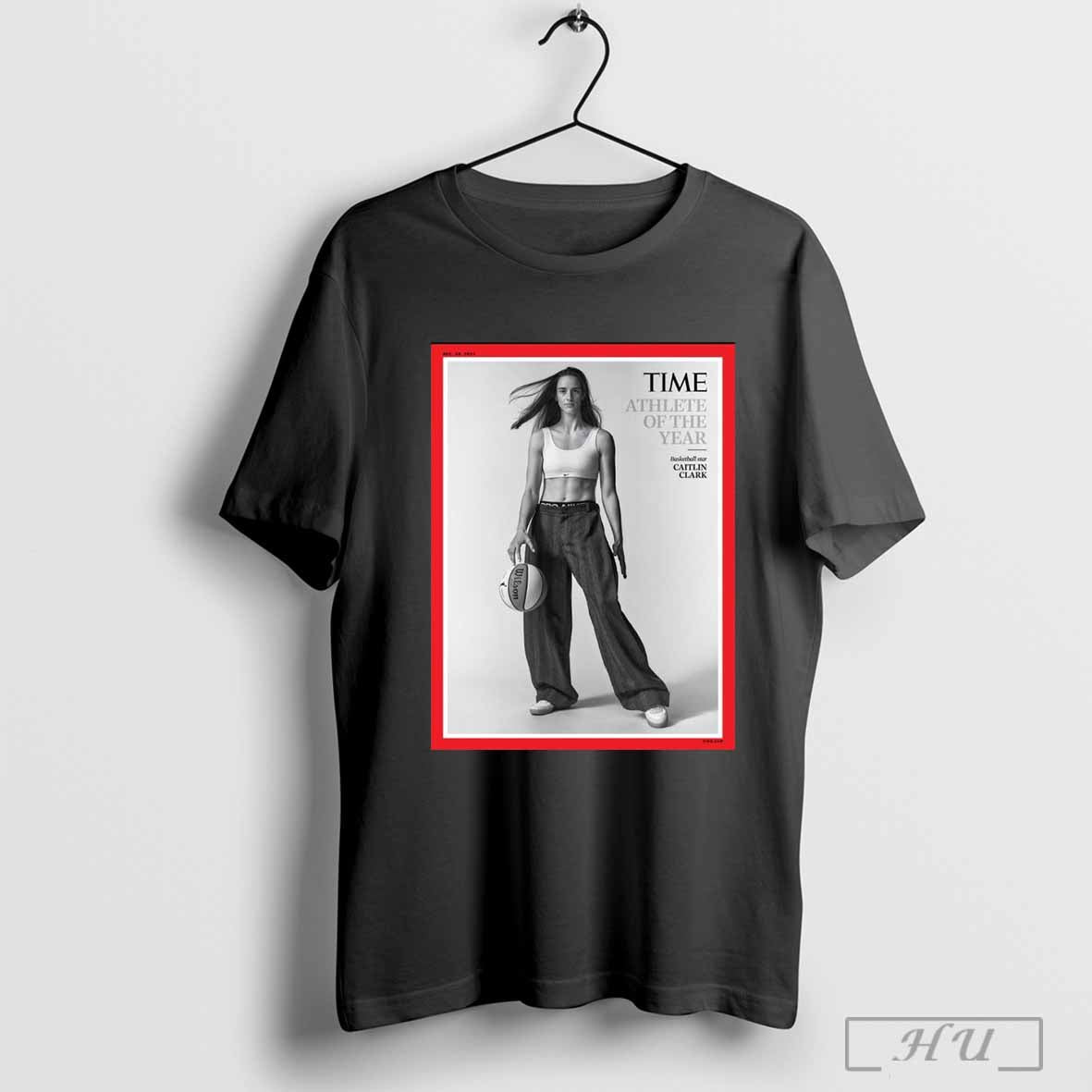 Time 2024 Athlete Of The Year Basketball Star Indiana Fever Caitlin Clark Dec 30 2024 Poster T Shirt