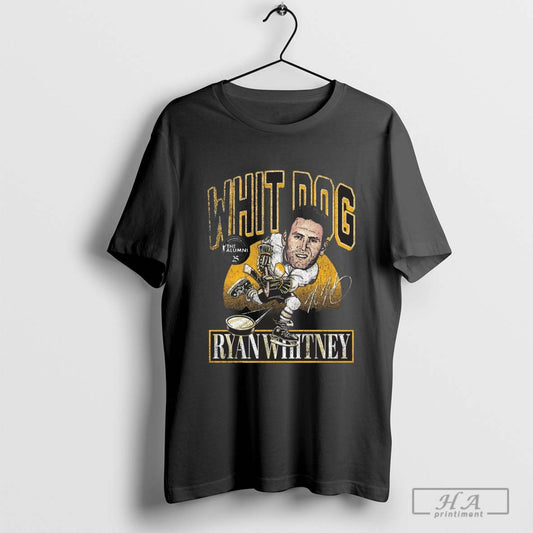 Official Spittin Chiclets x NHL Alumni Association Whit Dog Signature Shirt