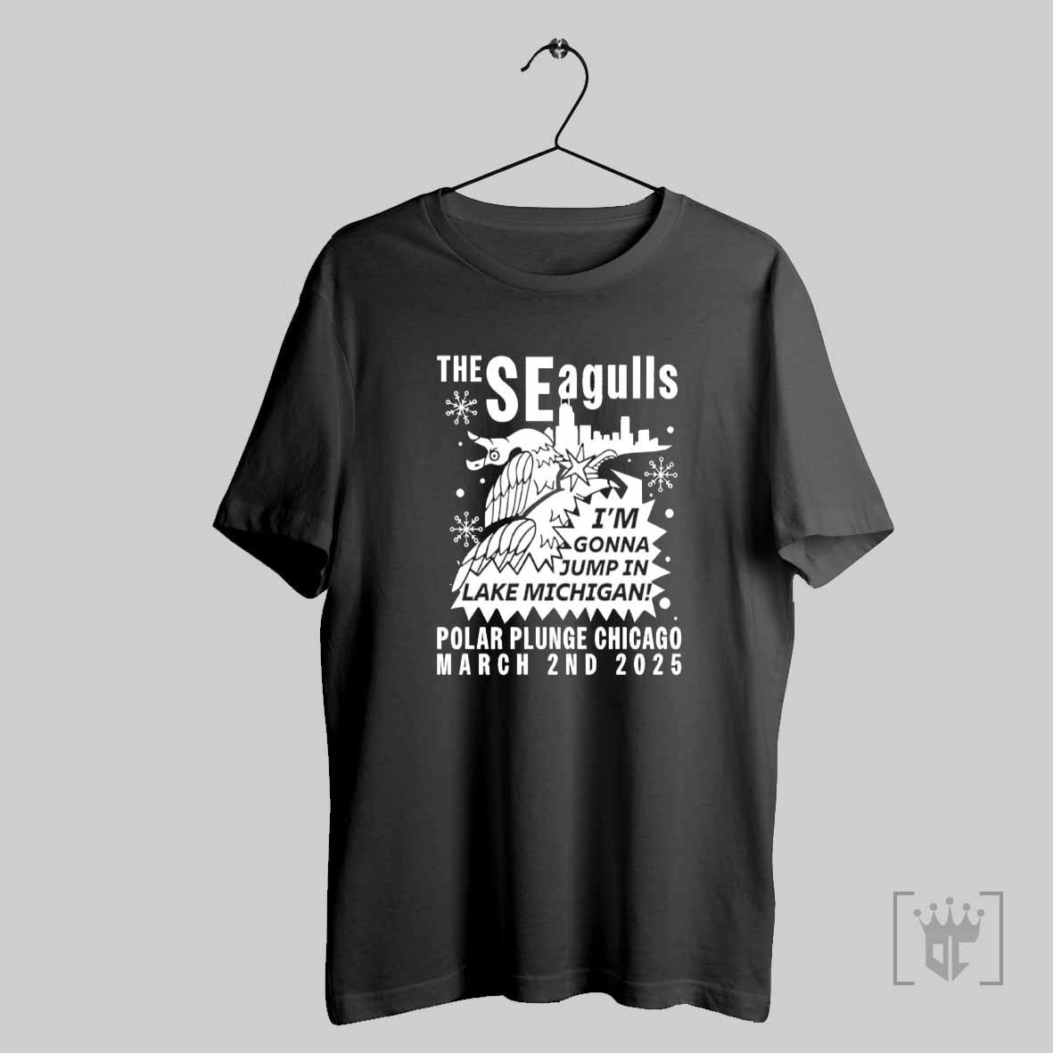 The Seagulls Im Gonna Jump In Lake Michigan Polar Plunge Chicago March 2nd 2025 Shirt