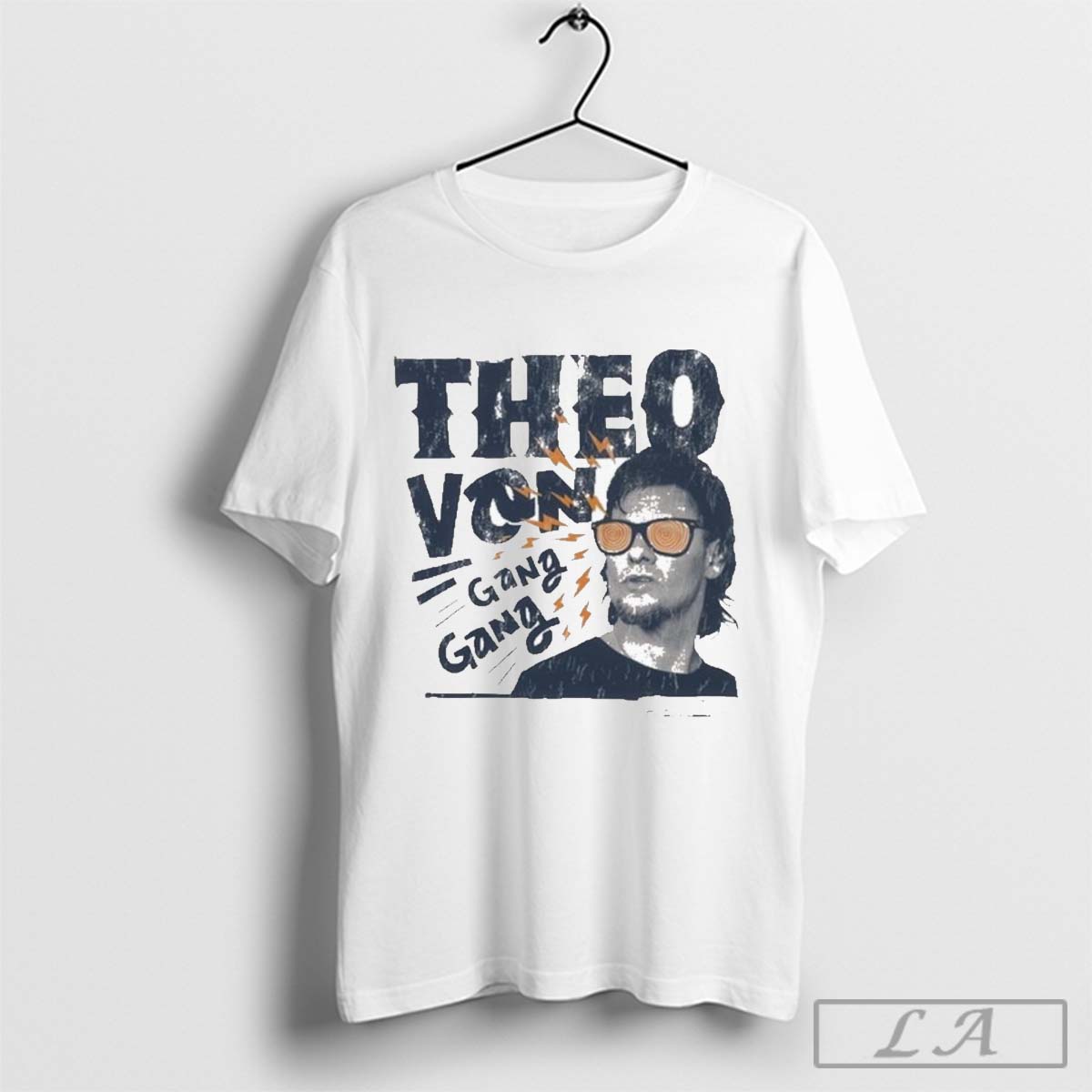 Theo Von Gang Gang Hypno Ivory T-shirt