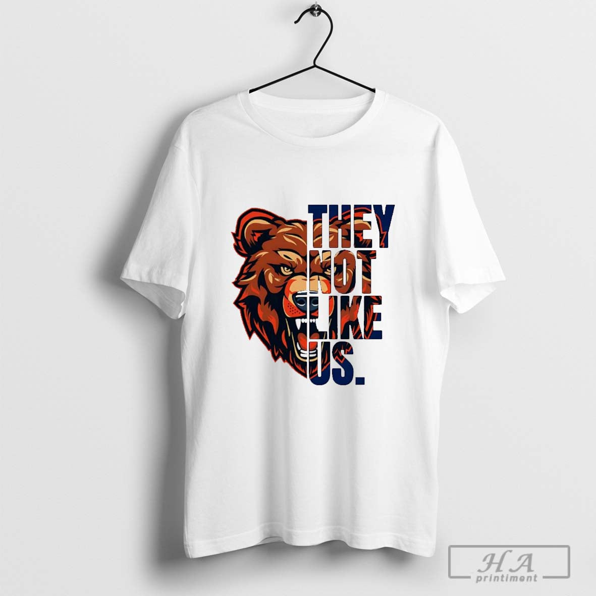 They Not like Us Chicago Bear Football Mascot Shirt