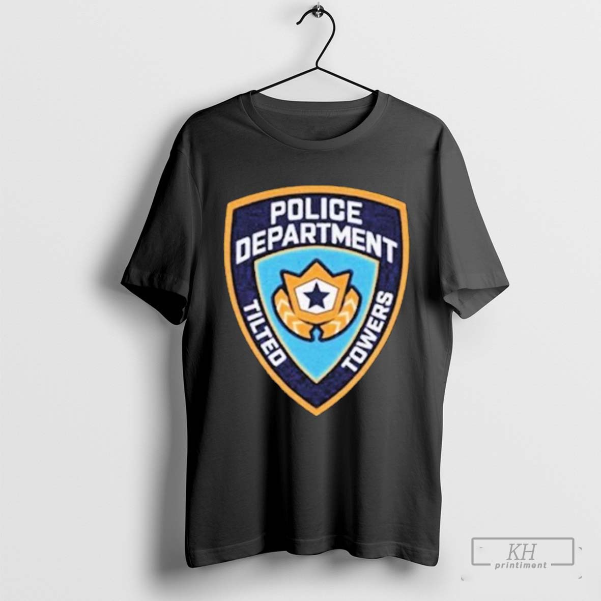 Tilted Towers Police Department Shirts