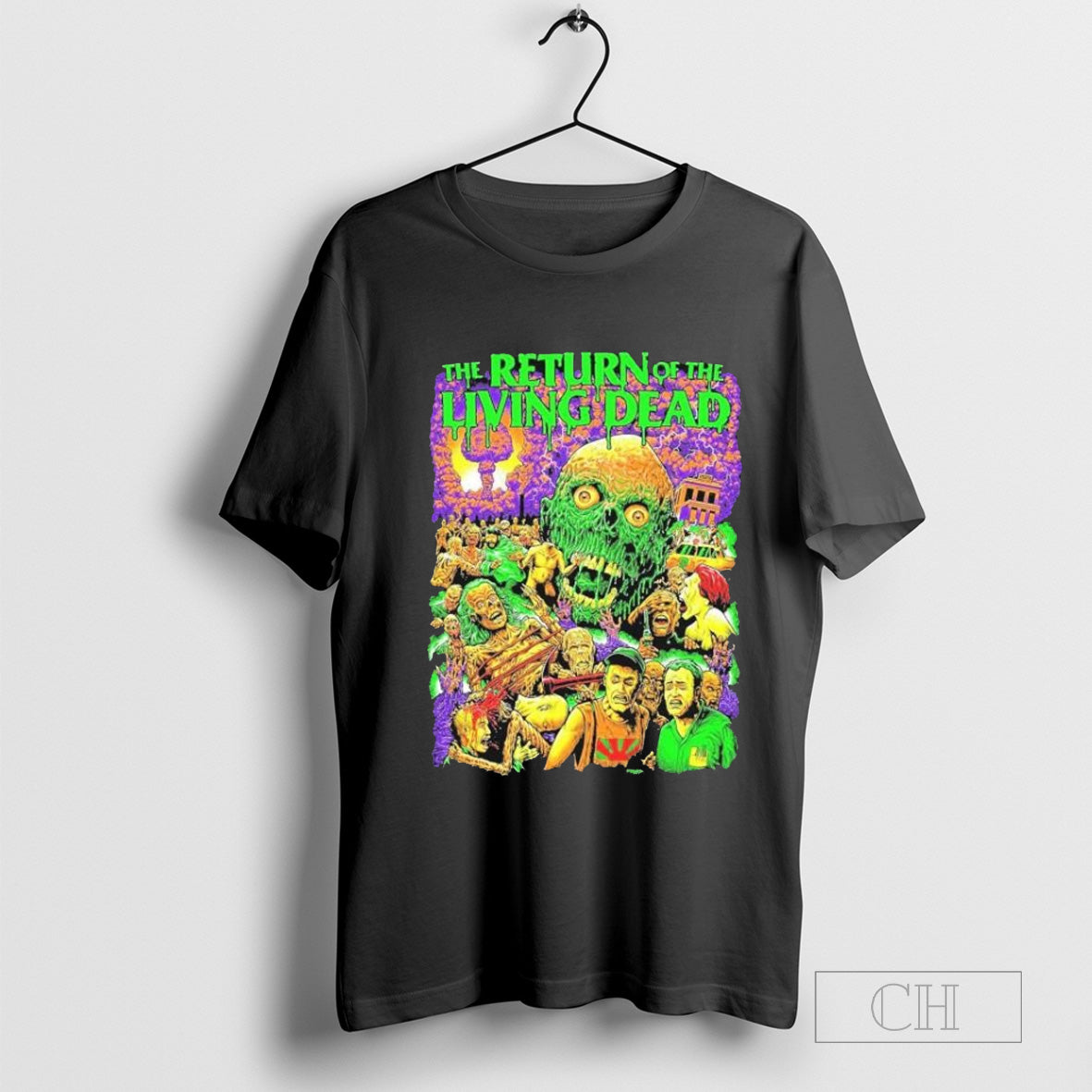 The Return Of The Living Dead Matt Stikker Brain T-shirt