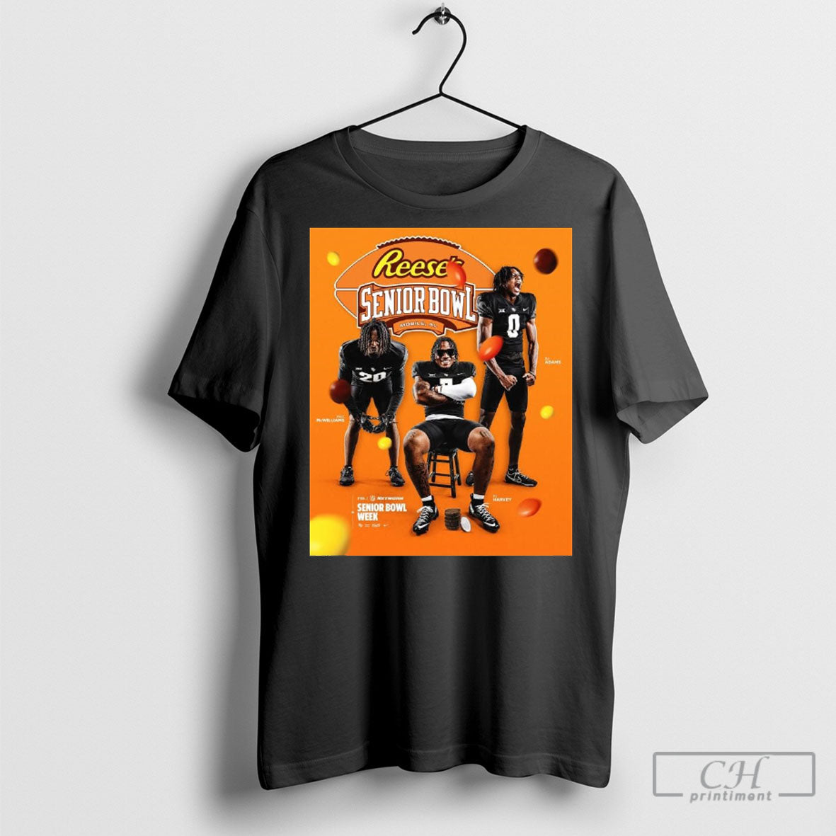 The Senior Bowl Bj Adams Mc Williams Rj Harvey Ucf Football Shirt