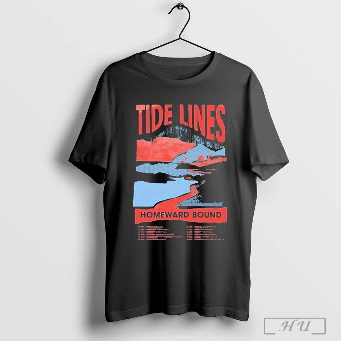 Tide Lines Homeward Bound Tour T Shirt