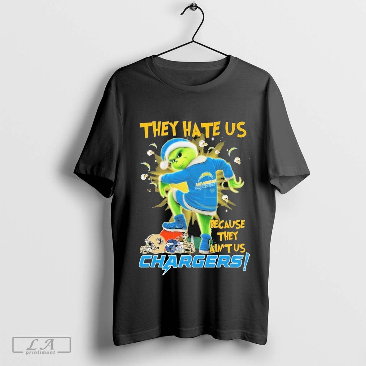 They Hate Us Because They Aint Us Los Angeles Chargers Shirt