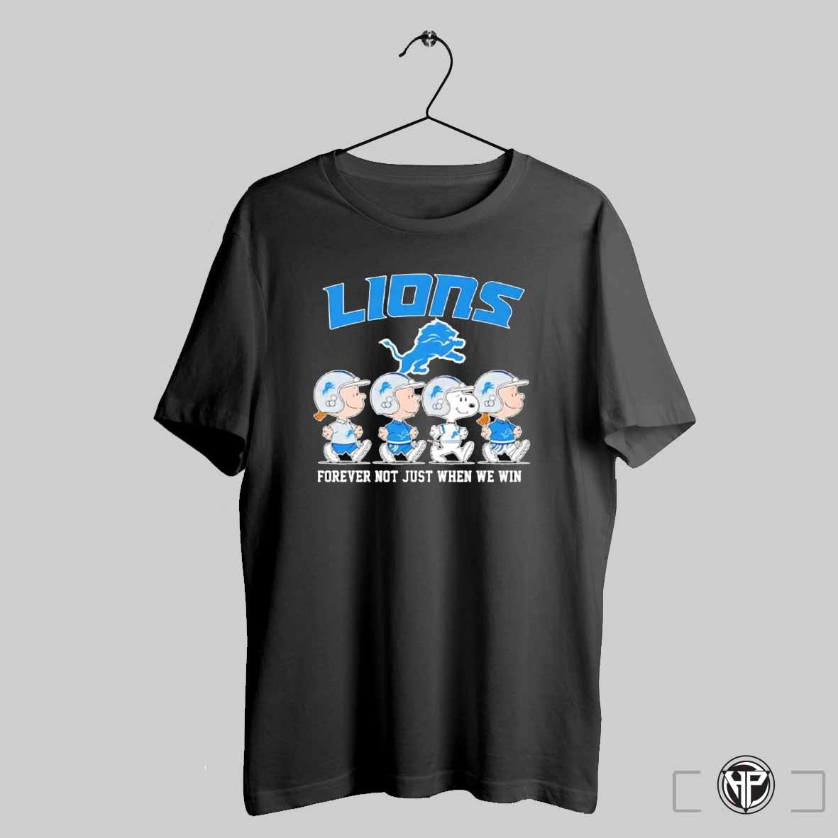 The Peanuts Detroit Lions Crossing Forever Not Just When We Win Shirt Trending Sweatshirt