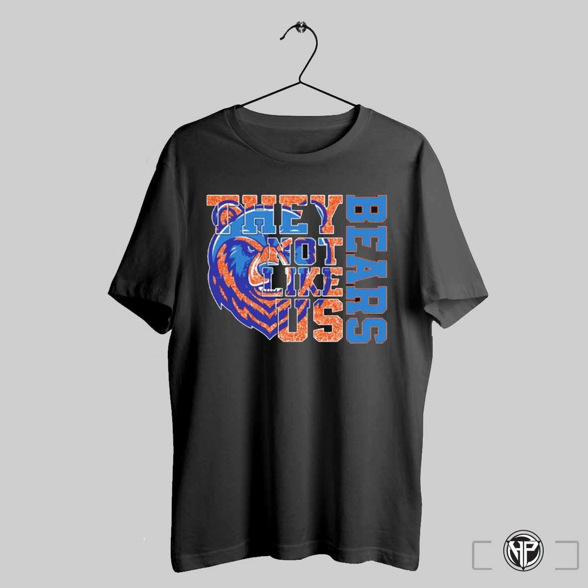 They Not Like Us Chicago Bears Football Mascot Shirt Trendy Sweatshirt