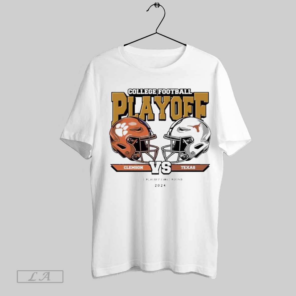 Tigers Vs Longhorns College Football Playoff 2025 First Round Head To Head Shirt