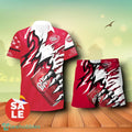 Dr Pepper Monster Claw Combo Hawaiian Shirt & Shorts For Men Women