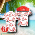 Eggo Summer Beach Combo Hawaiian Shirt & Shorts For Men Women