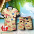 Eggo Summer Seafood Combo Hawaiian Shirt & Shorts For Men Women