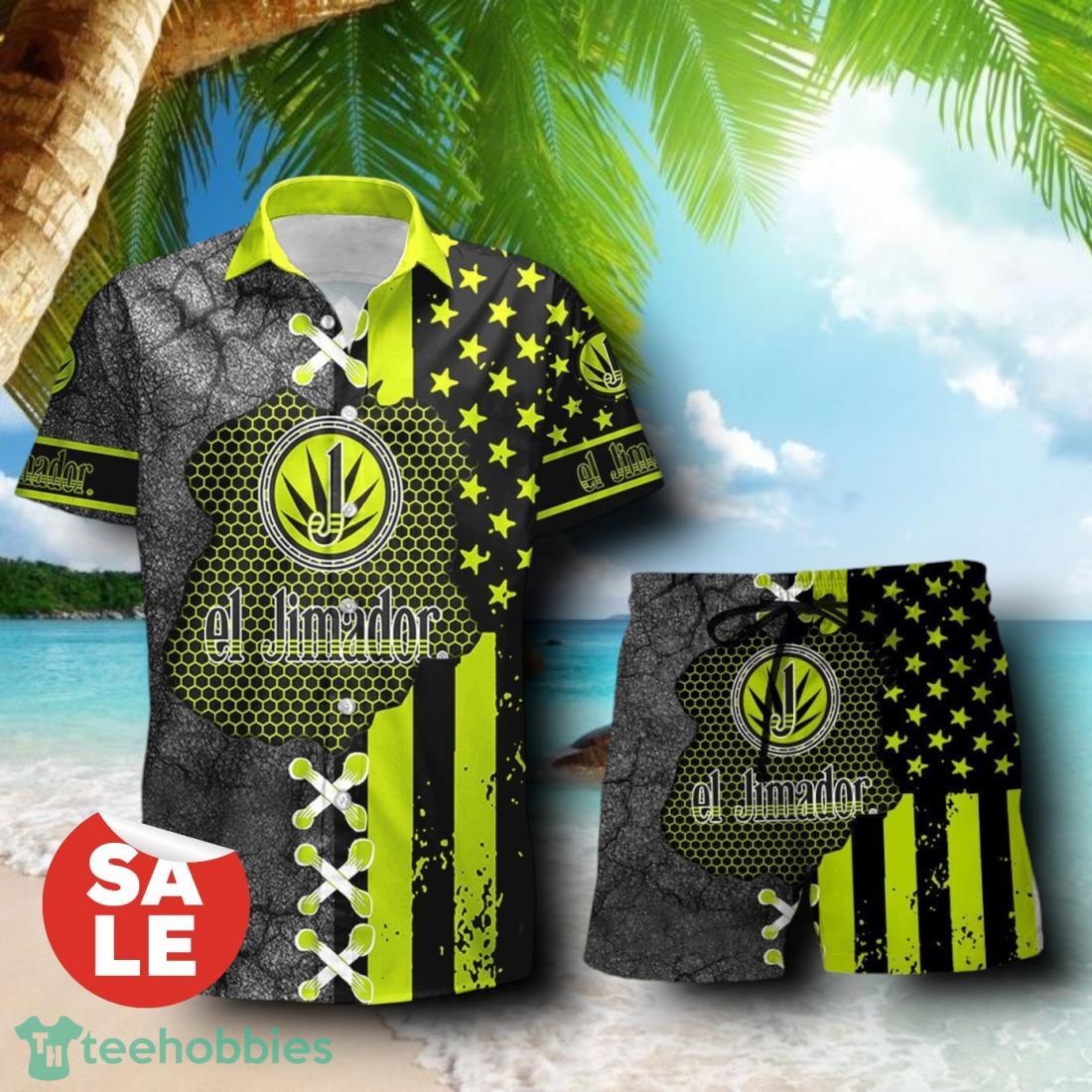 El Jimador USA Flag Combo Hawaiian Shirt & Shorts For Men Women