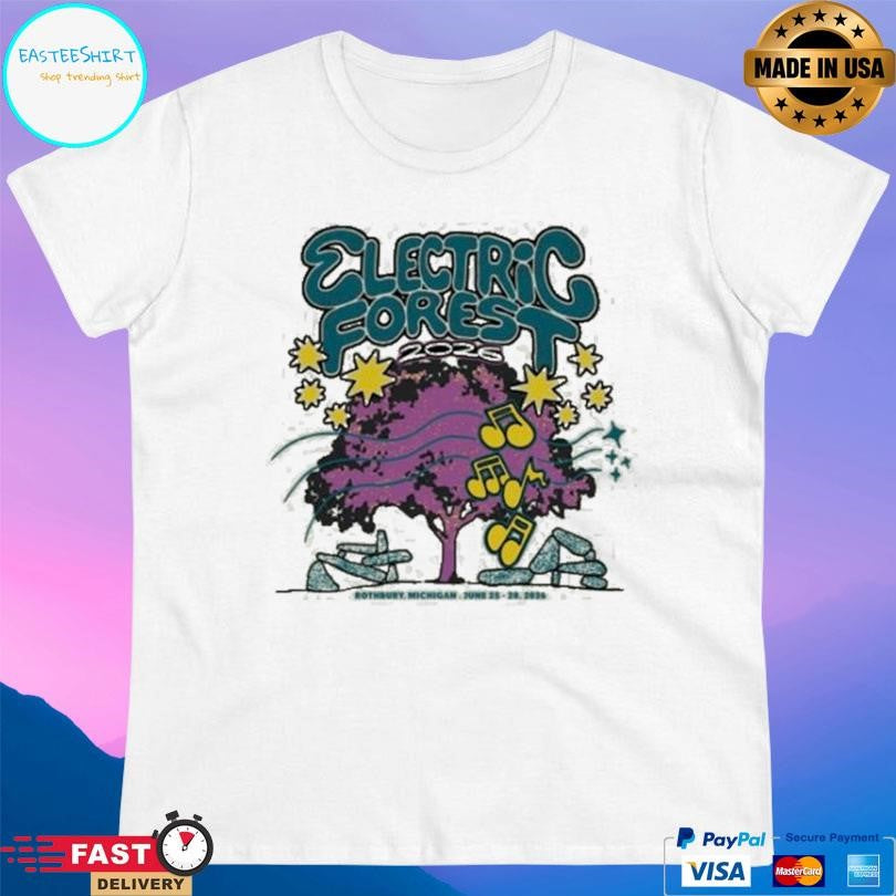 Electric Forest Forest Frequencies 2026 Lineup Shirt