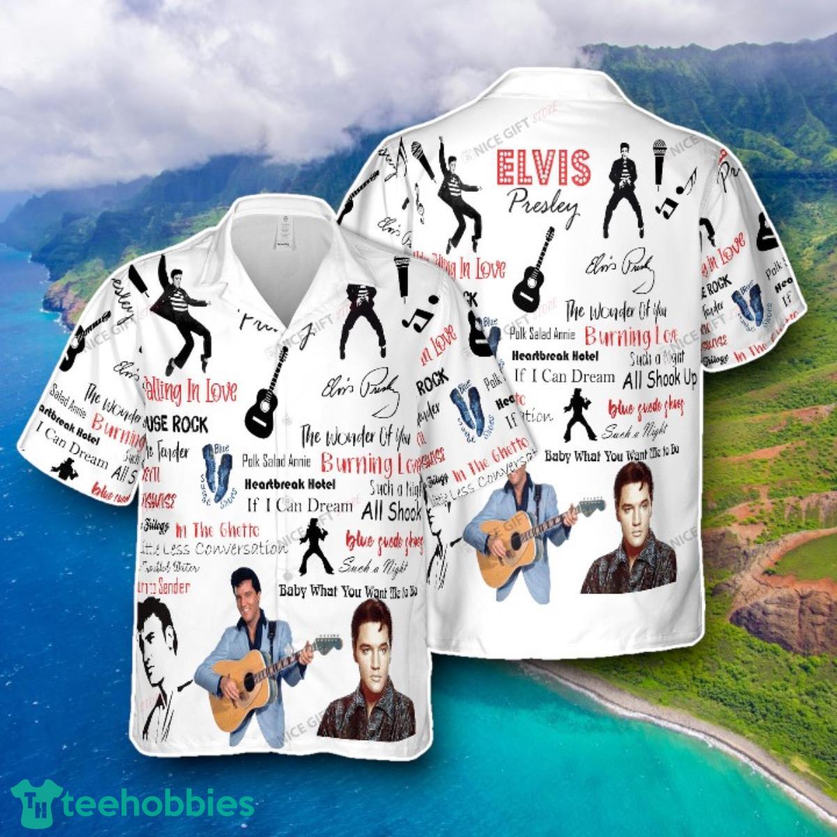 Elvis Presley Hawaiian Shirt Special Gift For Men Women
