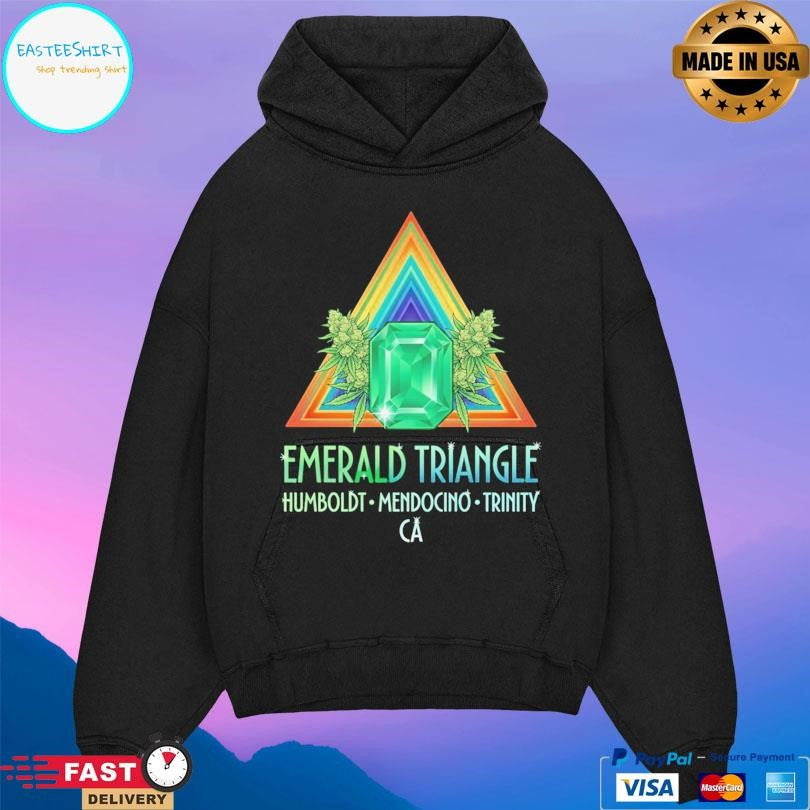 Emerald Triangle Humboldt Mendocino Trinity California Cannabis Growers Marijuana Shirt