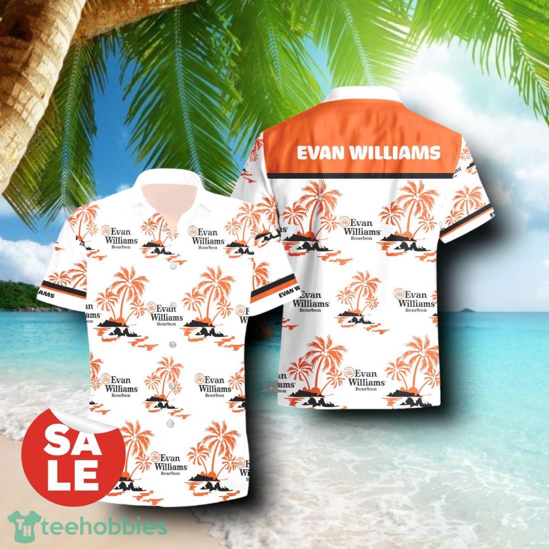 Evan Williams Summer Beach Combo Hawaiian Shirt & Shorts For Men Women