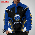 Custom Buffalo Sabres Collar Sweatshirt, Stand Collar Sweatshirt