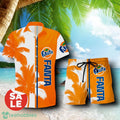 Fanta Palm Tree Combo Hawaiian Shirt & Shorts For Men Women
