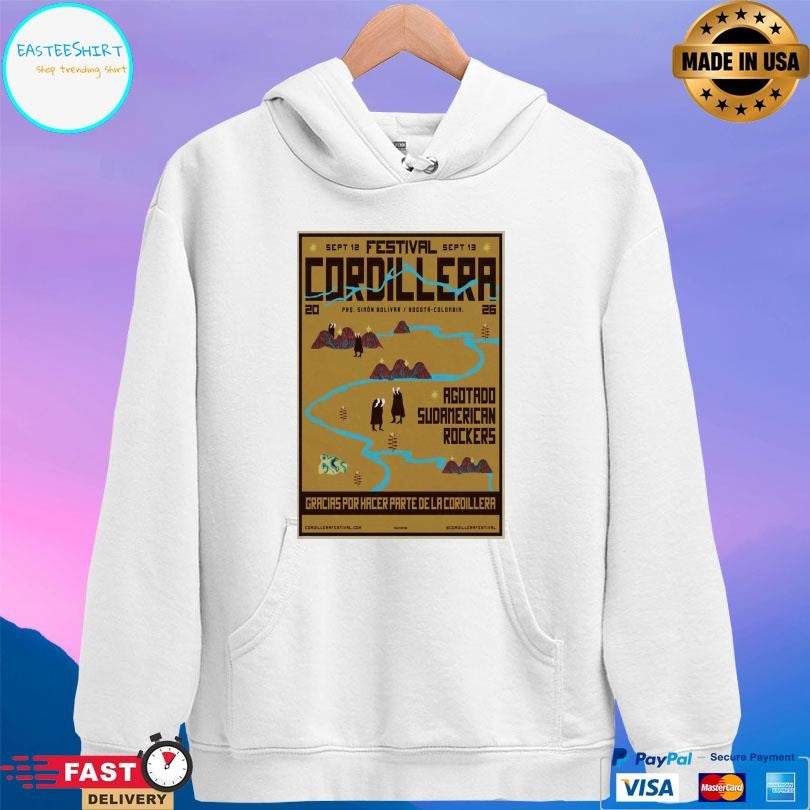 Festival Cordillera 2026 Bogotá Colombia Sep 13 2026 Shirt