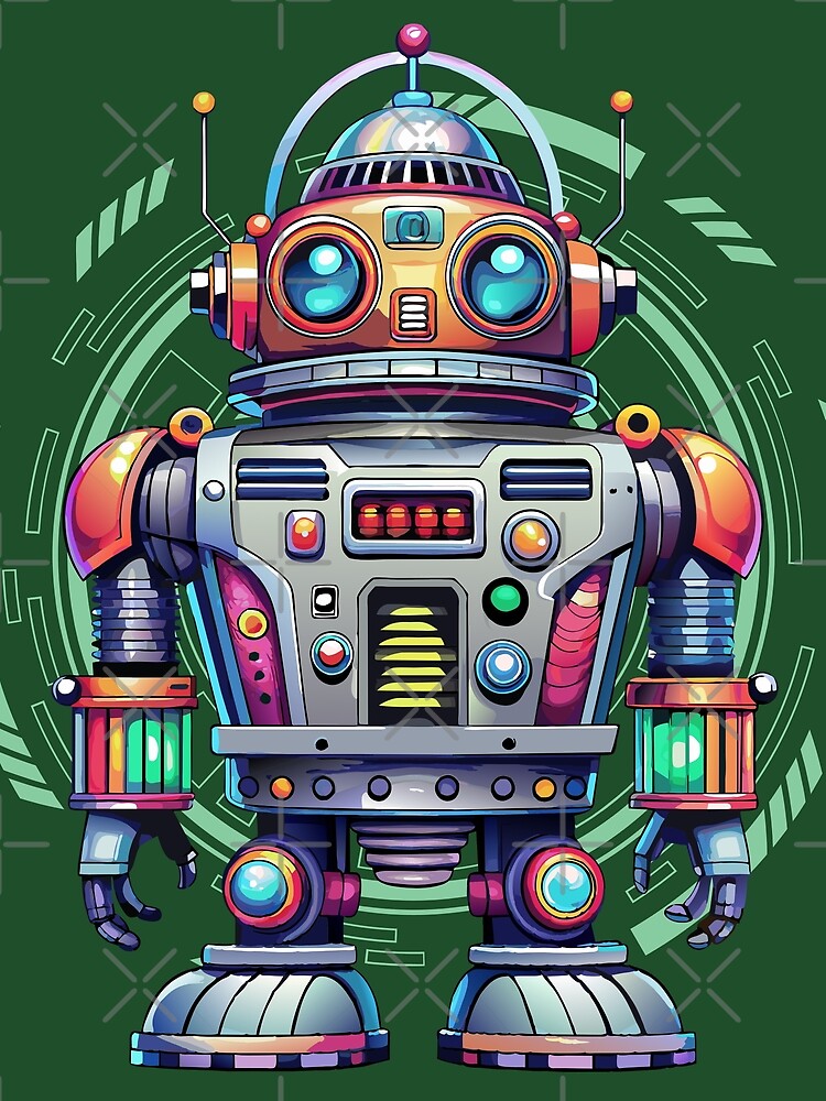 Chrome Bot Delight by SebTees