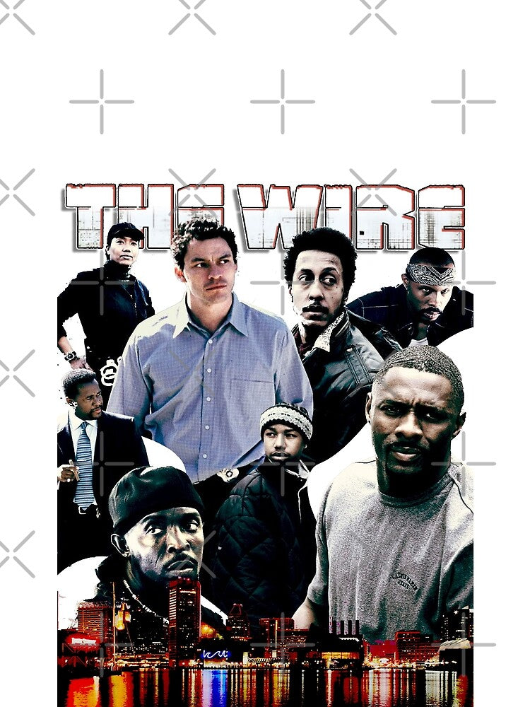 The Wire Vintage 90s Style Bootleg by teejam