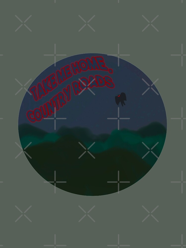 country roads mothman by goblinbabe