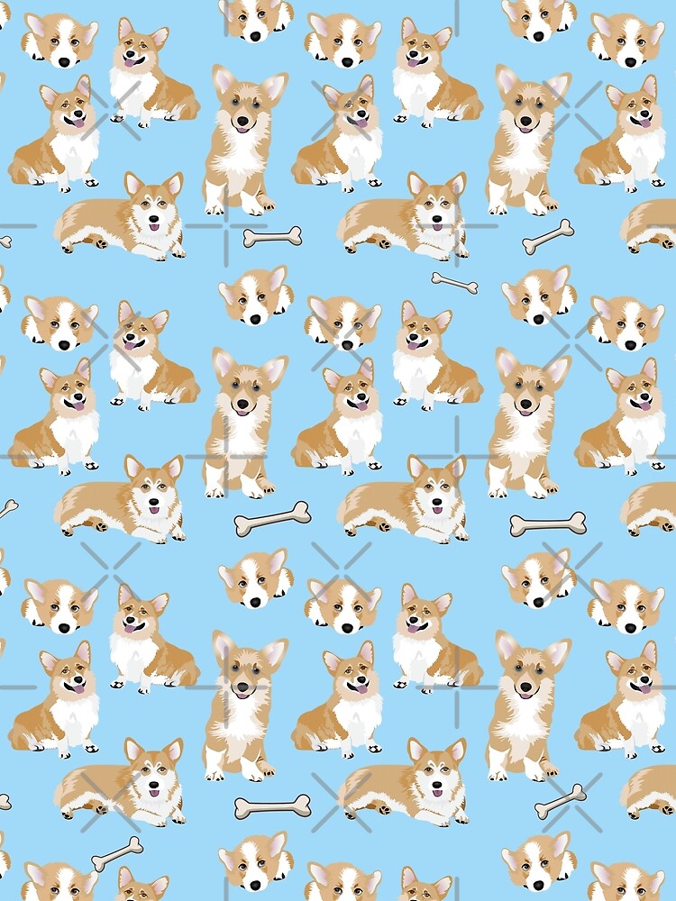 Corgi Dog Pattern by UtArt