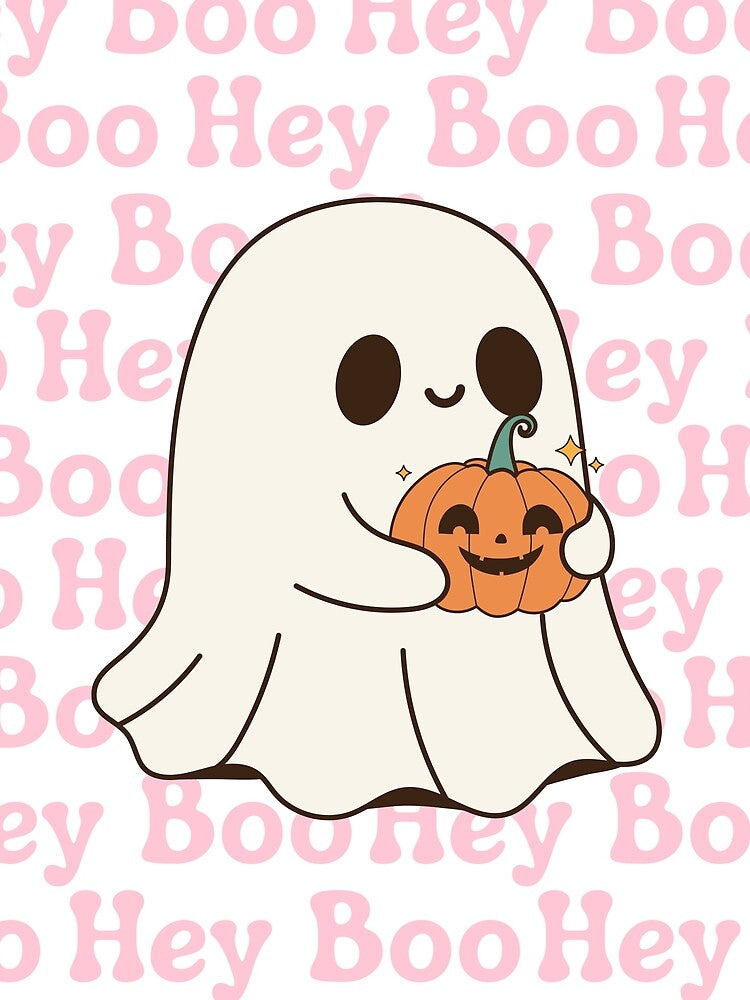 Cute Ghost! Hey boo! by ashlinbetten