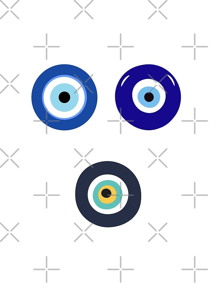 evil eye trio - blue eye gift by Evergreen Trends