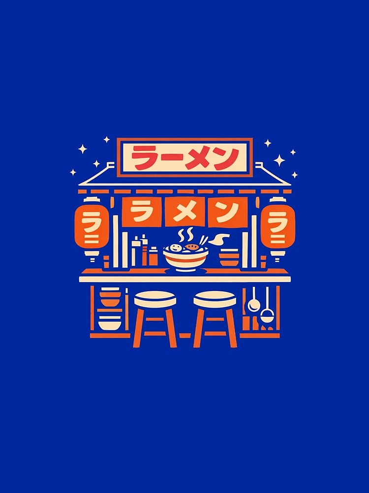 Retro Ramen Stand – Japanese Street Food Aesthetic by Shinyvault