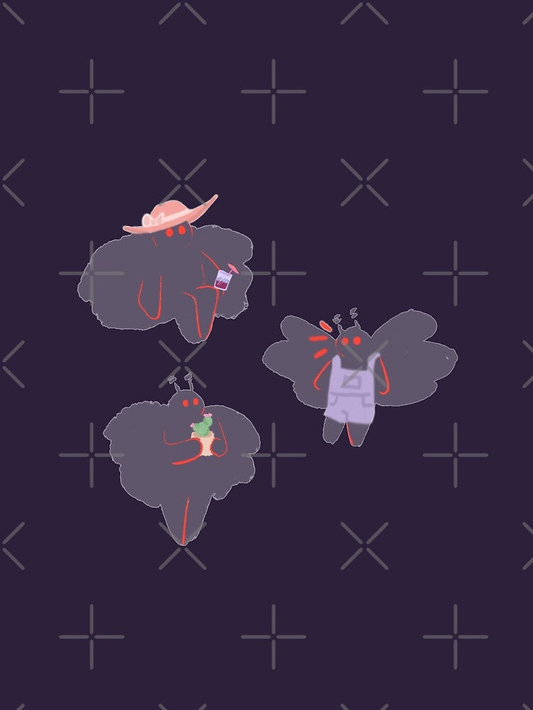 Summertime Mothmen by goblinbabe