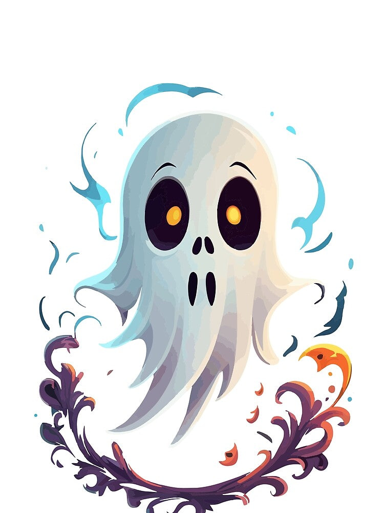 Spooky Boo Ghost - Halloween Fright by Artemyx Studio