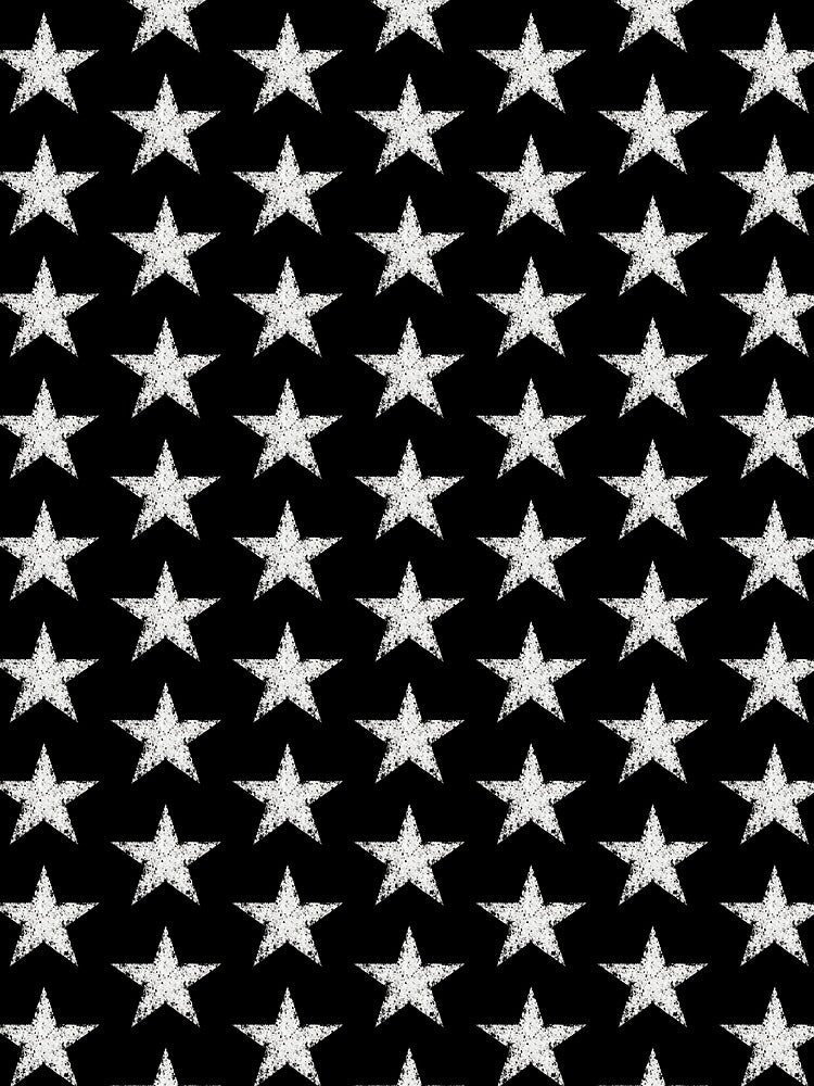 Retro Distressed Star Grunge Aesthetic by Dragonmotor Media