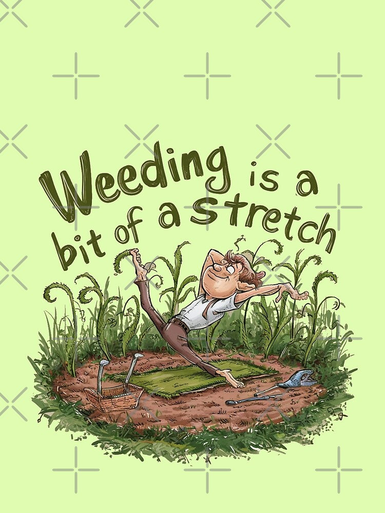 Weeding & Stretching — For the Houseplant Lover by Rajasekar